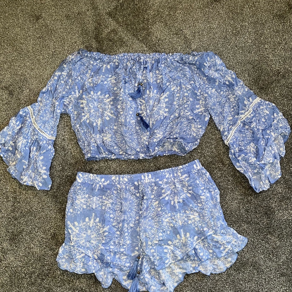 Surf Gyspy blue matching set